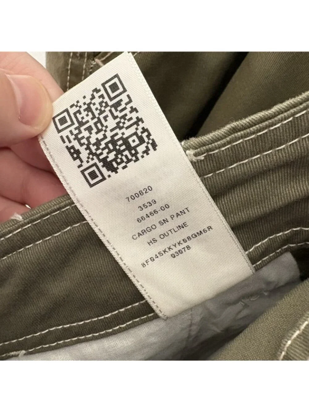 True Religion Men Size 38 Casual Baggy Kalamata Cargo SN Pant HS Outline NWT